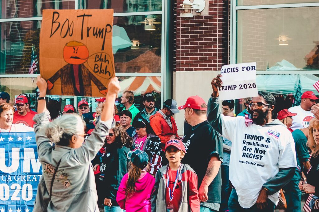 distracted Trump