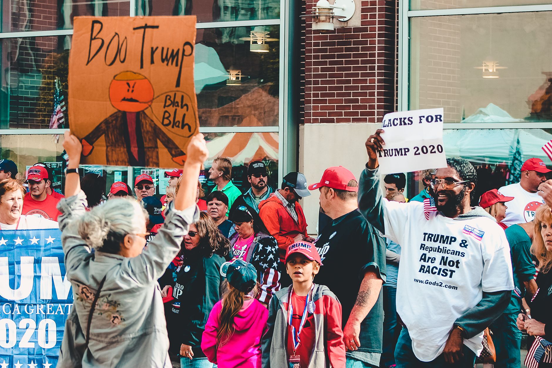 distracted Trump